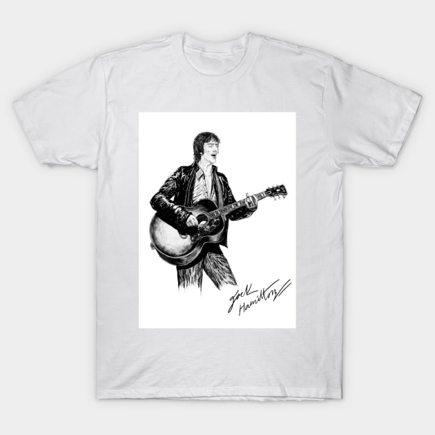 R Ashcroft Original Ink Drawing Print T-Shirt by HamiltonArt